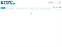 Tablet Screenshot of print-c.de